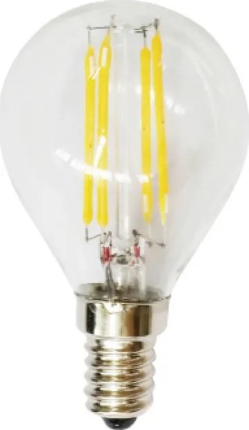 Лампа LED Filament E14 Retro 4W 4000K Dimmable  (10 τεμάχια)