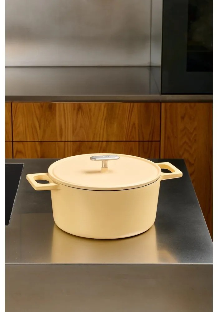 Касерола от излято желязо с капак подходяща за индукционен котлон 5,5 l Mattia 3.0 – FABINI