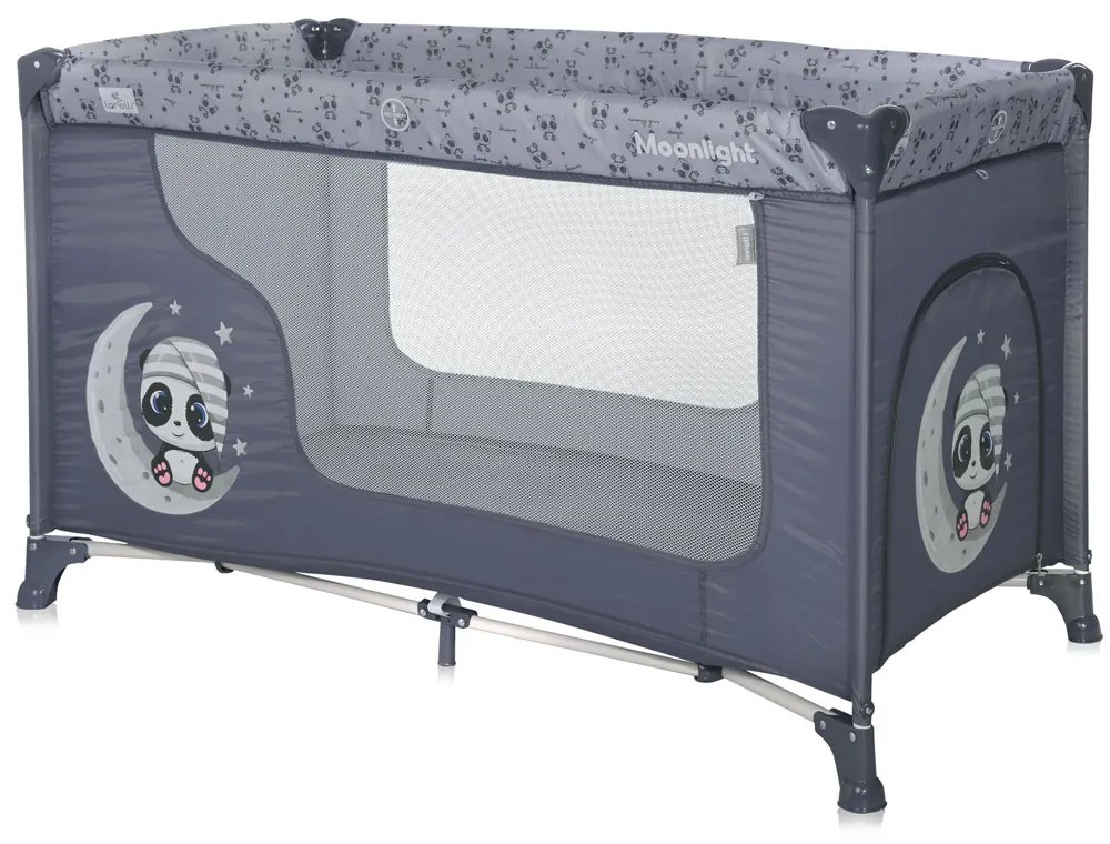 LORELLI Classic Кошара на 1 ниво MOONLIGHT COOL GREY PANDAS
