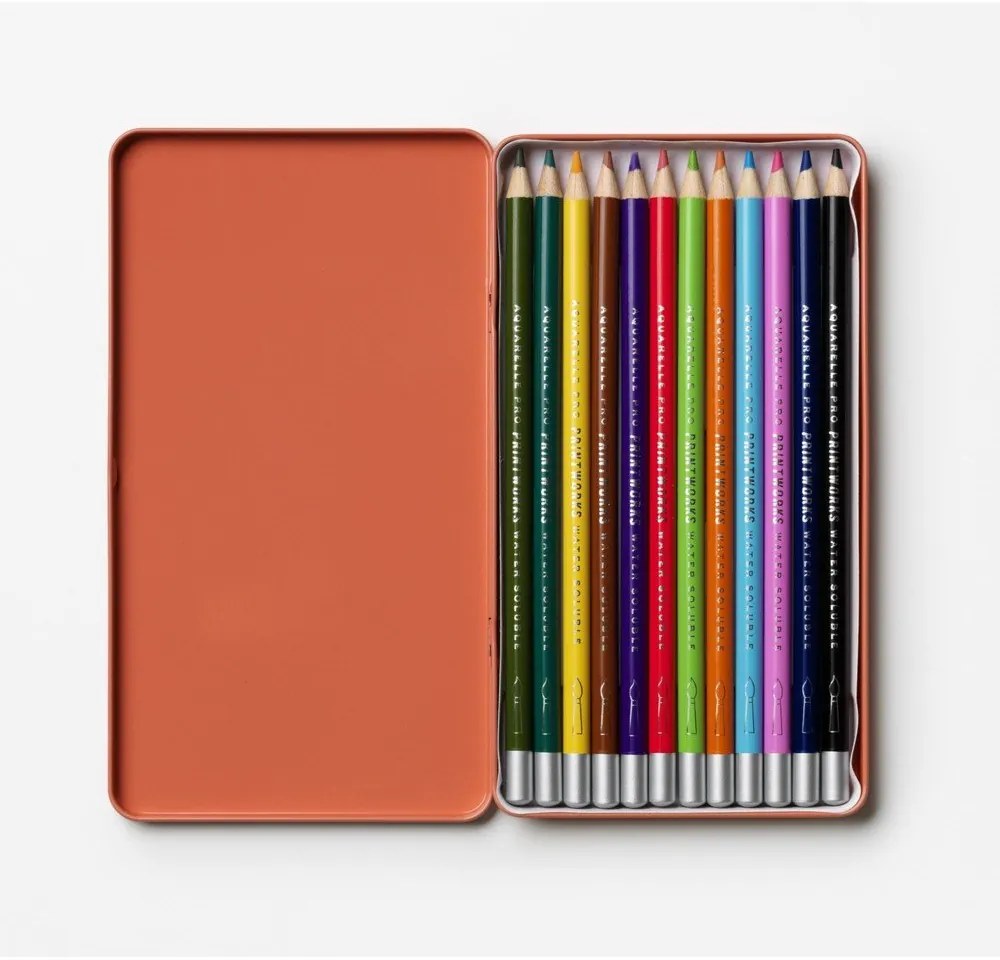 Цветни моливи в комплект Aquarelle – Printworks