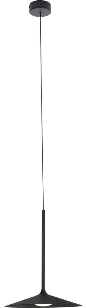 MAXLIGHT P0456 - LED Пендел HANA LED/6W/230V Ø 17,5 см черен