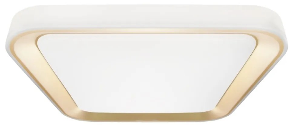 LED регулируемо таванно осветление QUADRO LED/66W/230V 3000-6000K бяло/злато + D
