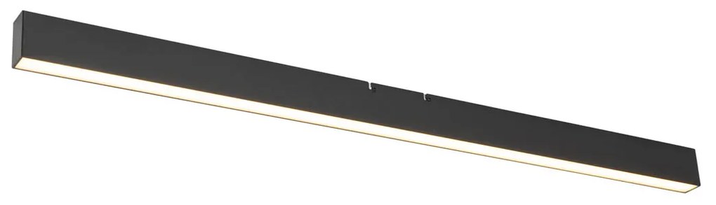 Черен таванен аплик с LED 3-степенна димираща 2700-4000K - Keane