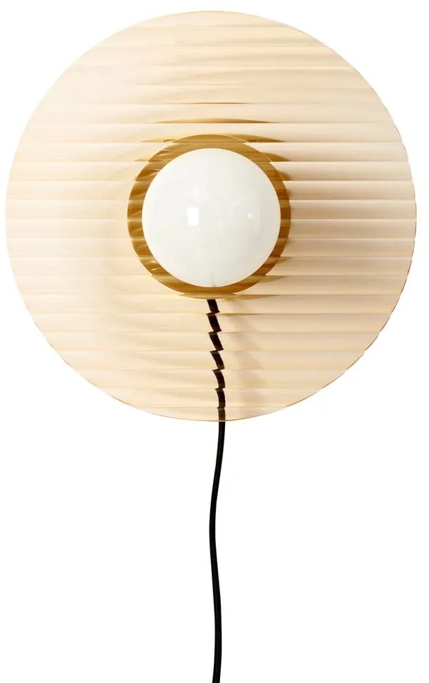 Оранжева затъмняваща се стенна лампа Halo – Hübsch