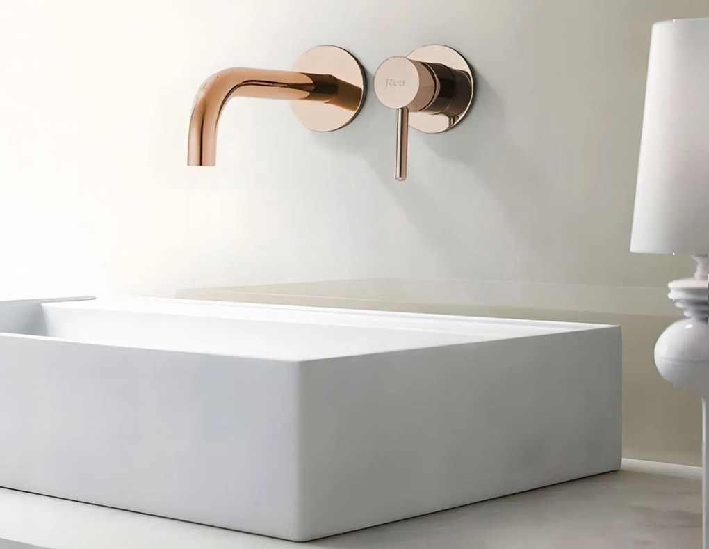 СМЕСИТЕЛ за вграждане Rea Lungo Copper + BOX