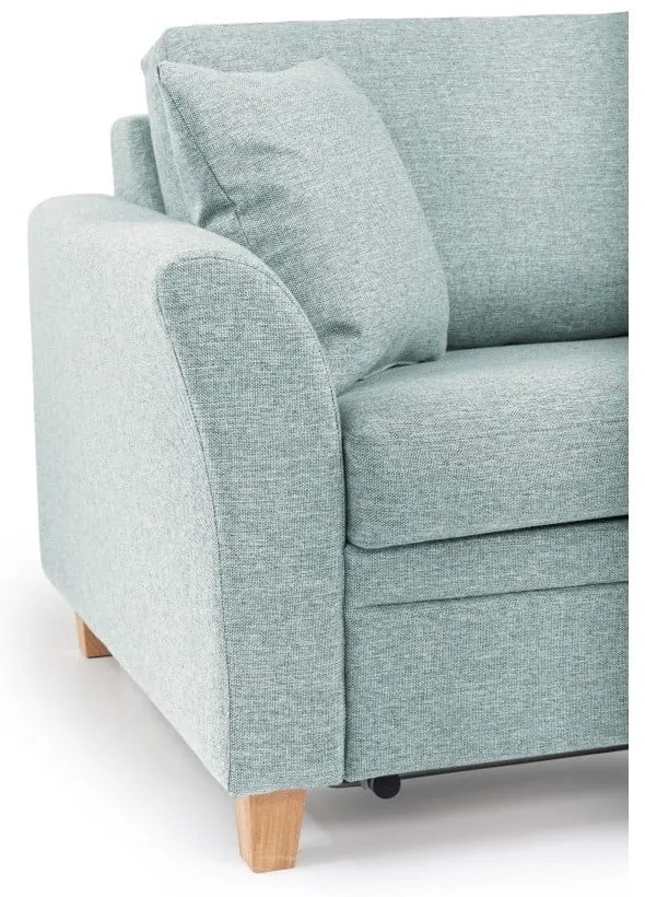 Тюркоазен разтегателен диван 190 cm Sonia - Scandic