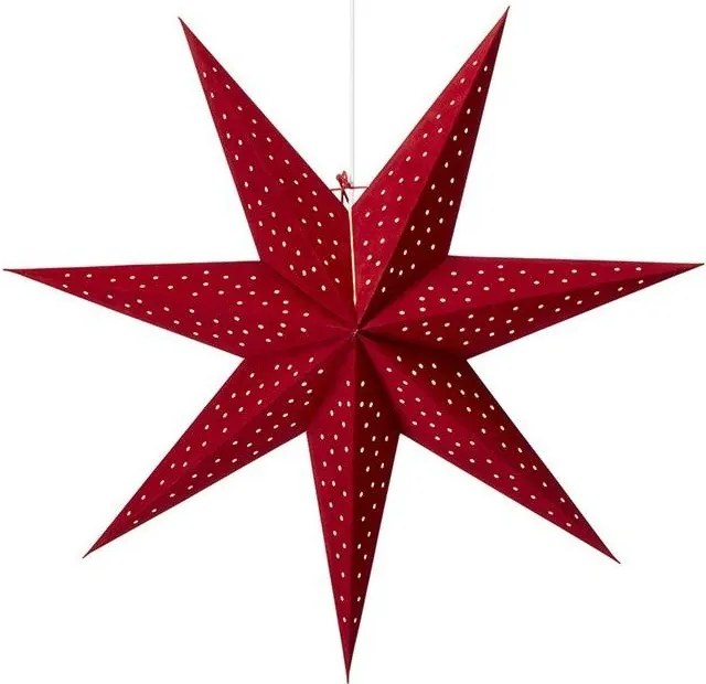 Червена висяща коледна светлинна украса Clara – Markslöjd