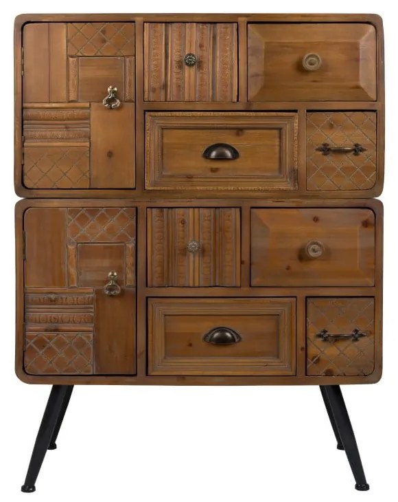 Дървен скрин с чекмеджета Jove - Dutchbone