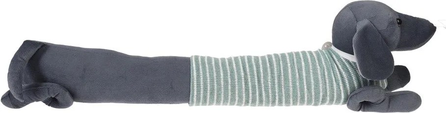 Зелено-сиво уплътнение за врата 17x76 cm Sausage Dog – Rex London