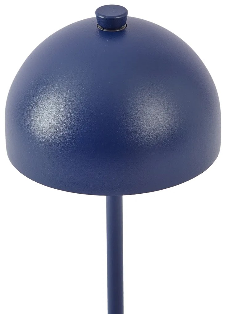 Настолна лампа синя с LED IP54 акумулаторна със станция за зареждане - Squirrel