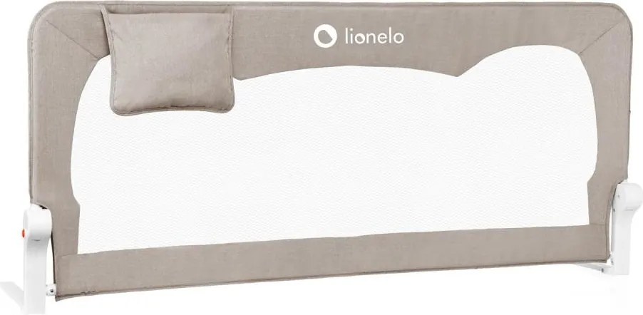 Lionelo - Предпазна преграда за легло HANNA, бежово меланж