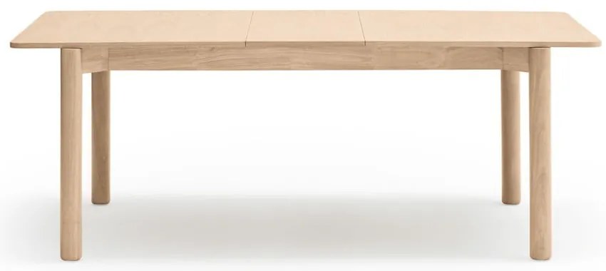 Сгъваема маса за хранене в декор от пепел 160x100 cm Atlas - Teulat