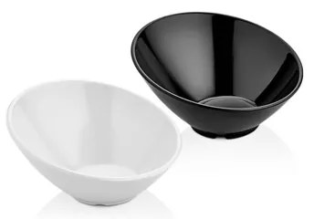Меламинова купа черна 21см 695мл OASIS (222111)KN - Kulsan
