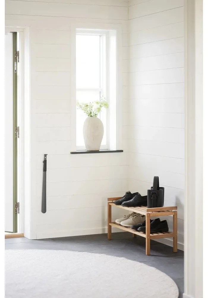 Стойка за обувки от масивен дъб естествена Confetti – Rowico