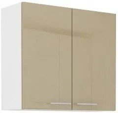 Висящ шкаф Lyona 80 G 72 2F-Cappuccino