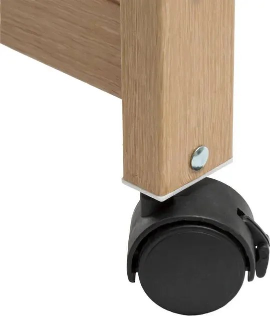 Сушилник за дрехи 5five Wood Effect с 4 колела, Метал Дървесен ефект, 27 m