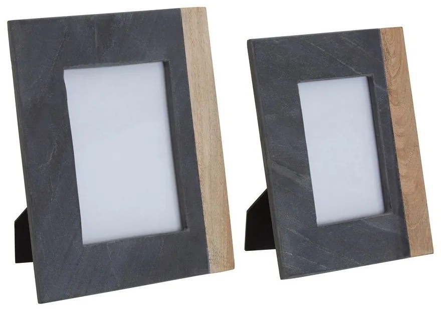 Сива каменна рамка 18x23 cm Kata - Premier Housewares