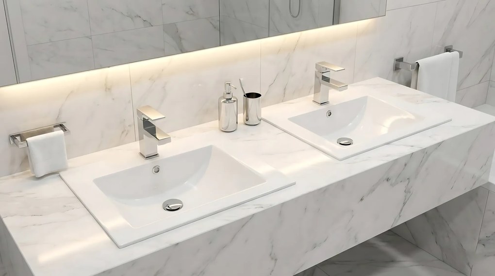 умивалник за вграждане Rea Dafne 75