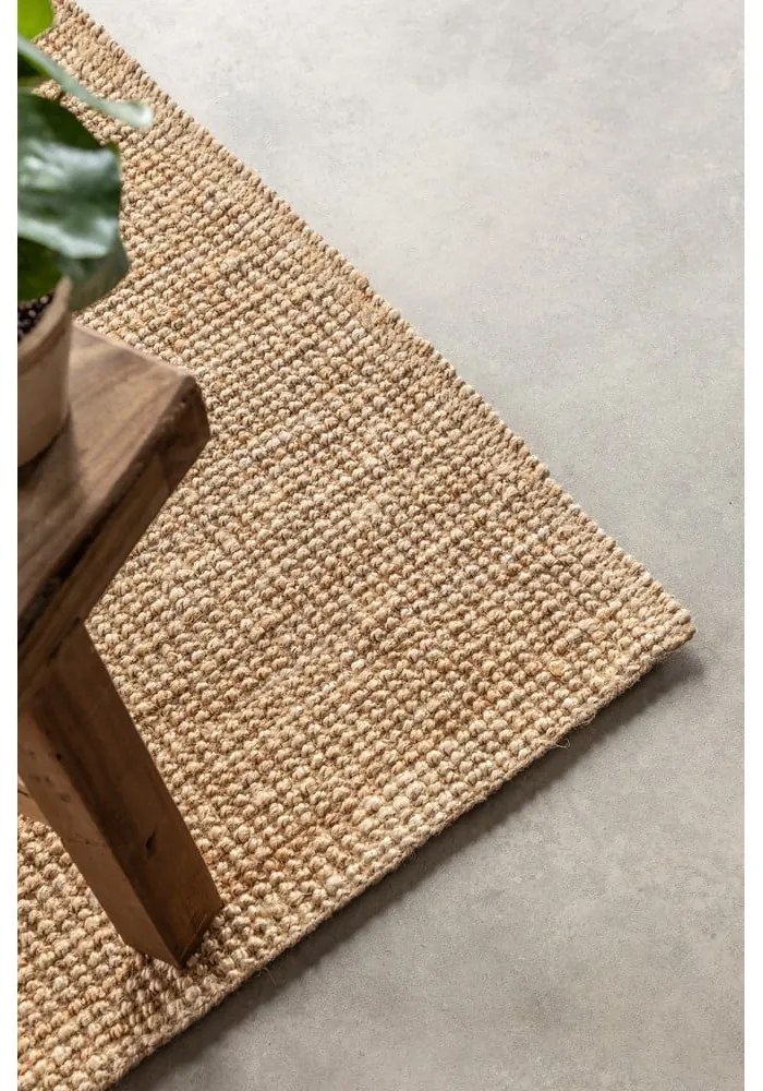 Пътека от юта в естествен цвят 80x200 cm Bouclé - Hanse Home