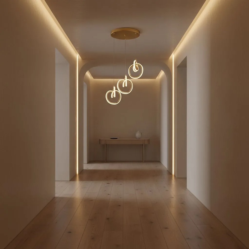 Лампа LED LHJ093-3CP GOLD