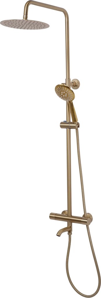 Комплект за душ с термостат REA Lungo Gold Brush