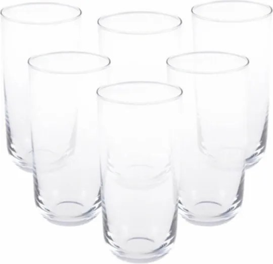 Комплект стъклени чаши 6 бр. 370 мл