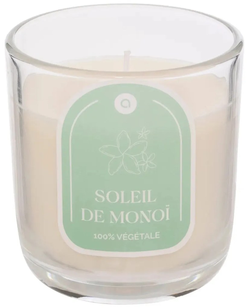 Ароматна свещ atmosphera Floa, Стъкло, 210 g - Monoi