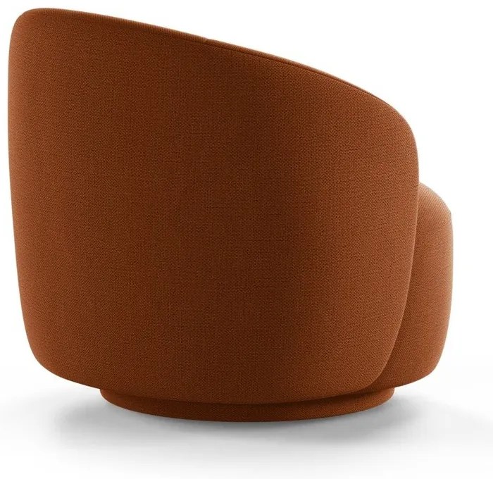 Въртящо се кресло в тухлен цвят Letizia – Micadoni