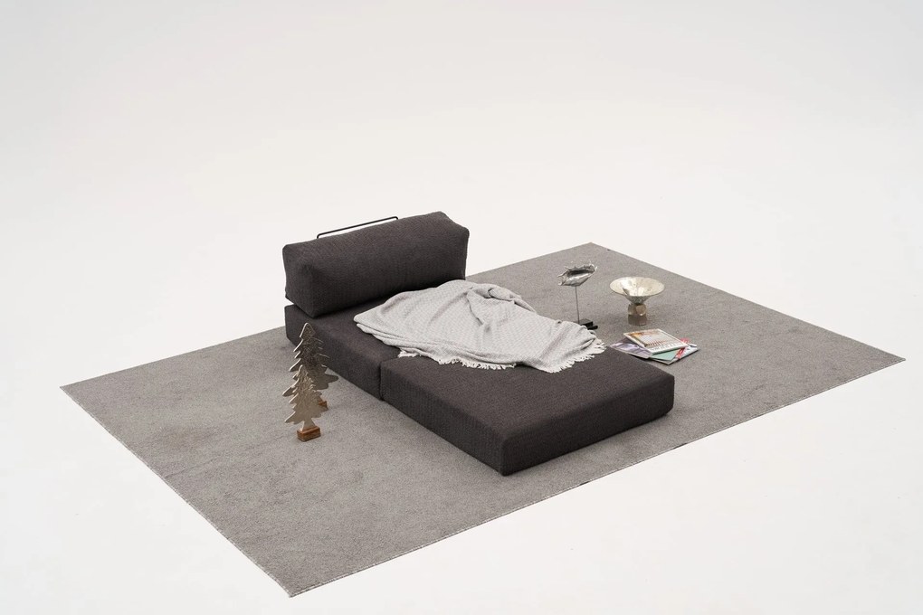 Ъглов диван Comfort Mini, цвят Антрацит