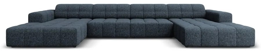 Син ъглов диван (U-образен) Chicago - Cosmopolitan Design