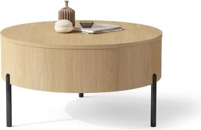 ФРИДА Оазис Дъб – МОДЕРНА ХОЛНА МАСА С ПОВДИГАЩ ПЛОТ И СКРИТО ПРОСТРАНСТВО ЗА СЪХРАНЕНИЕ