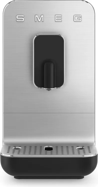 Еспресо машина SMEG Collezione BCC11BLMEU, 1350 W, 19 bar, 1.4 л, 8 функции, Вградена мелачка, Черен