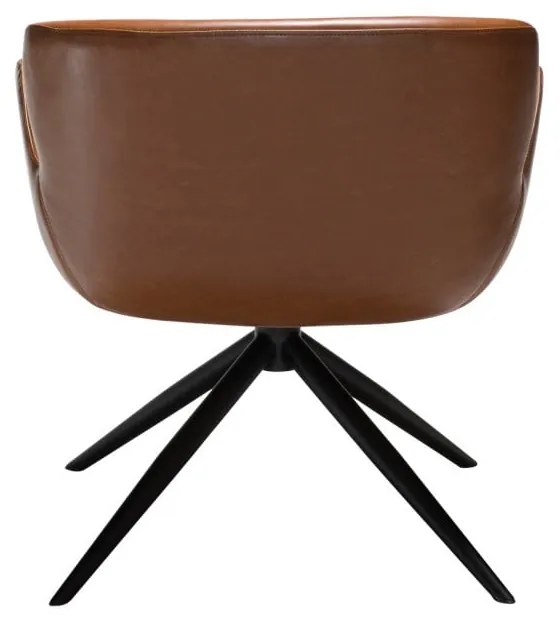 Светлокафяв фотьойл от изкуствена кожа Gaia - DAN-FORM Denmark