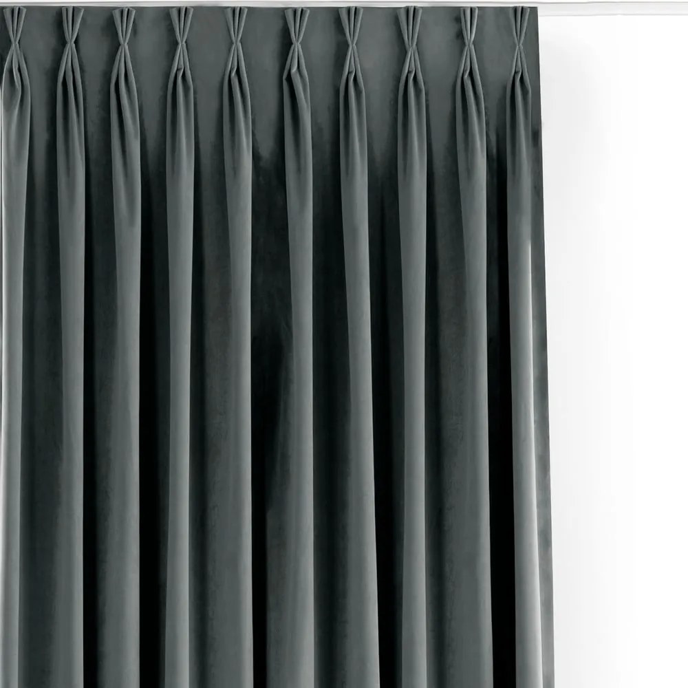 Тъмносива затъмняваща завеса 265x270 cm Velto – Filumi