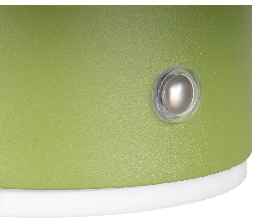 Зелена LED стенна лампа с USB Davey – Reality