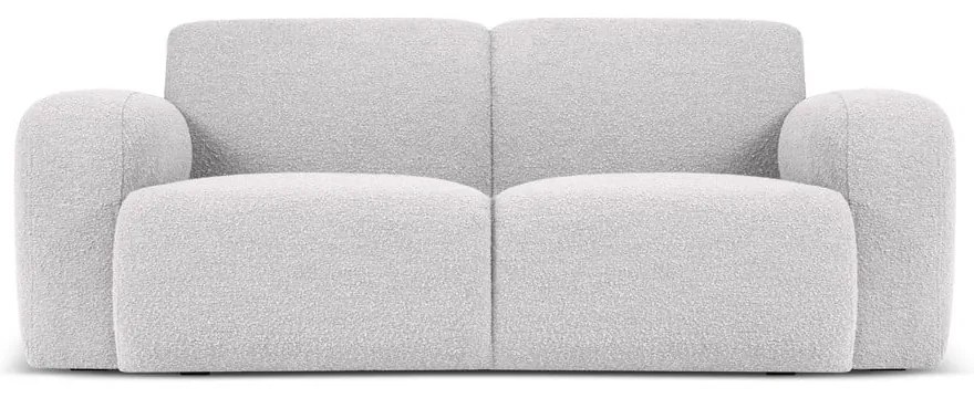 Светлосив диван от плат букле 170 cm Molino - Micadoni Home