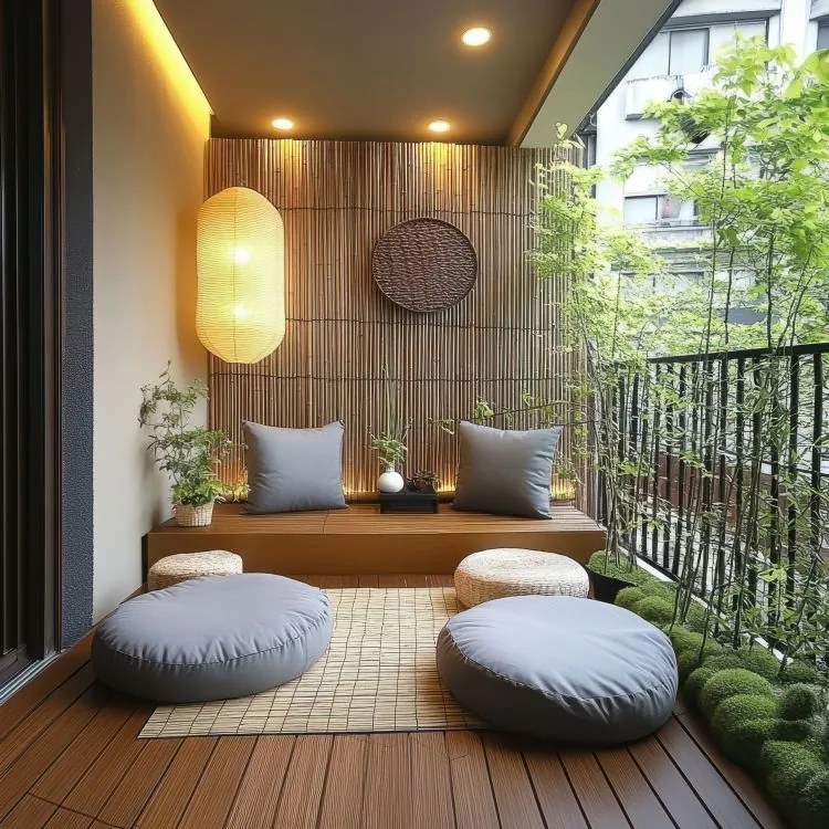 Бамбуков параван 150 cm x 500 cm