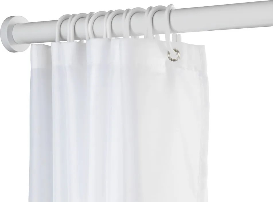 Бял телескопичен стълб за баня, дължина 70-115 см Luz - Wenko