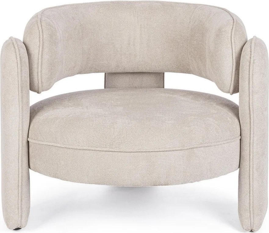 Бежово кресло Aisha – Bizzotto