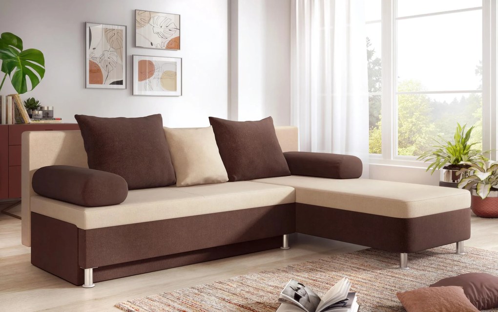 Разтегателен ъглов диван Дани М