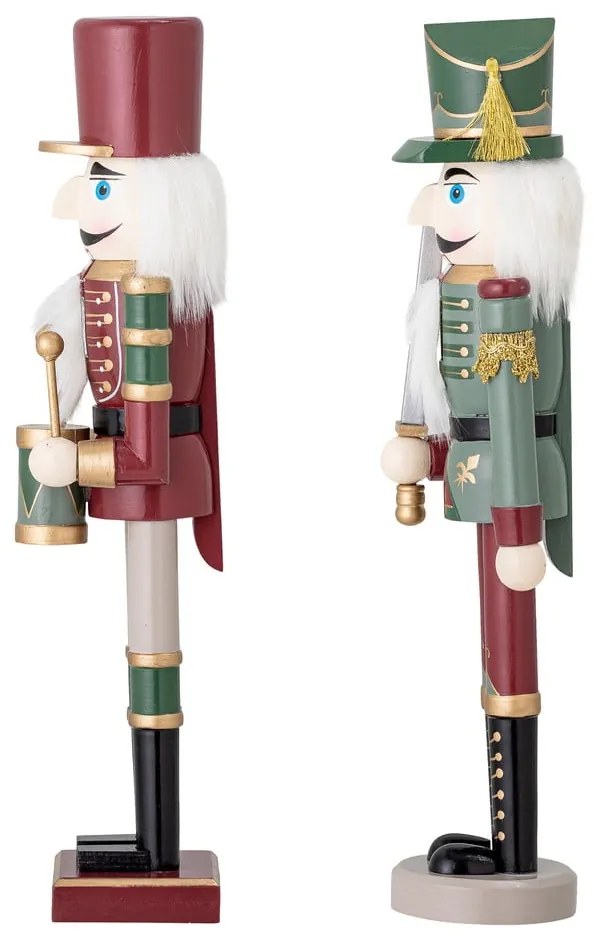 Дървени Коледни фигурки в комплект от 2 бр. (височина 38 cm) Darren – Bloomingville