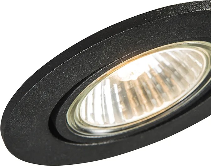 Интелигентен вграден спот черен регулируем вкл. Wifi GU10 - Cisco