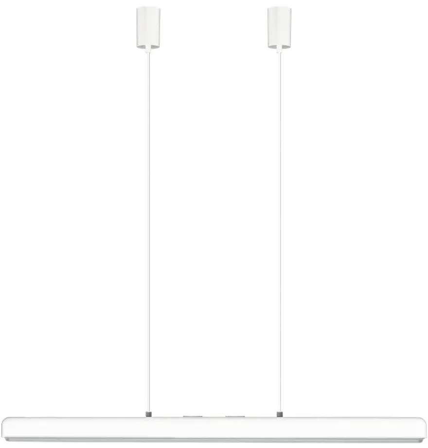 Бяло LED затъмняващо се висящо осветително тяло Hazel Branch – UMAGE