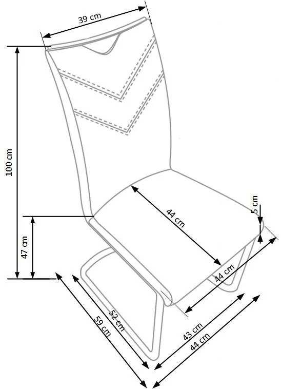 Трапезен стол KH224