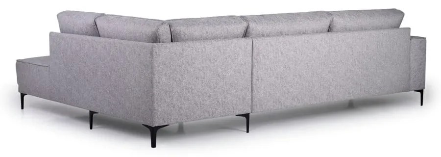 Светлосив ъглов диван (десен ъгъл) Copenhagen - Scandic