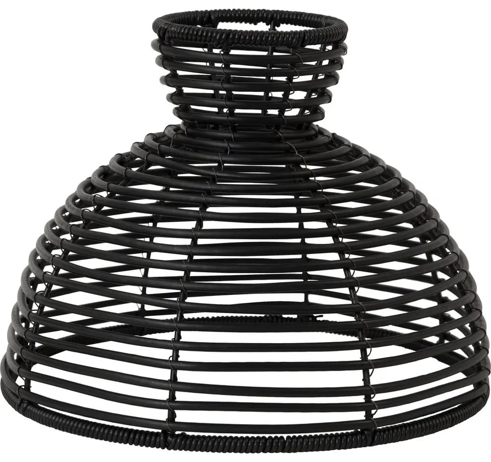 Черен външен абажур за таванно осветление, ø 26 cm Runde - Star Trading