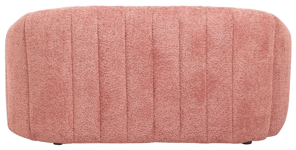Диван Моби букле HM9595.02 розов цвят