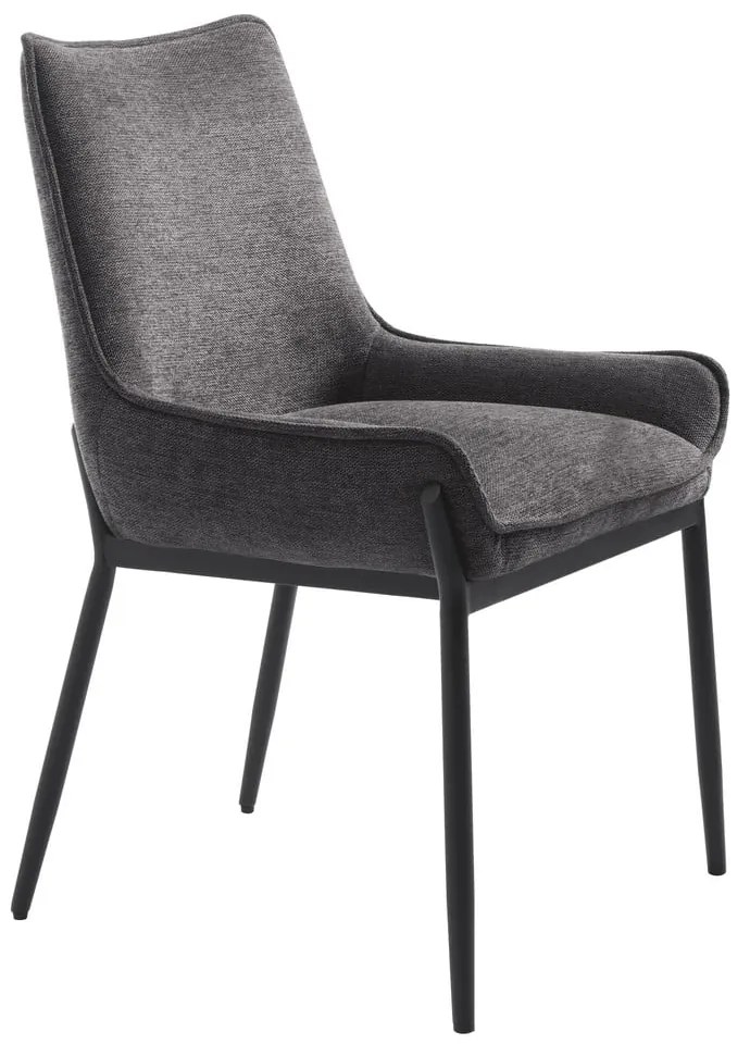 Тъмносив трапезен стол Calgary – Unique Furniture