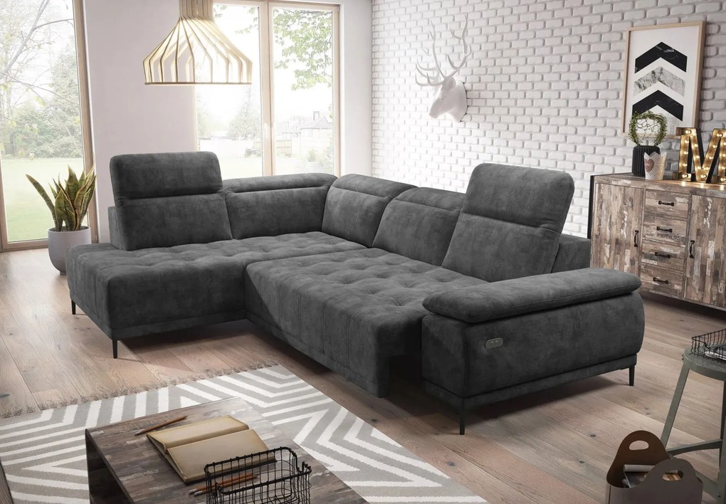 Ъглов диван Jolie-Gkri-Left