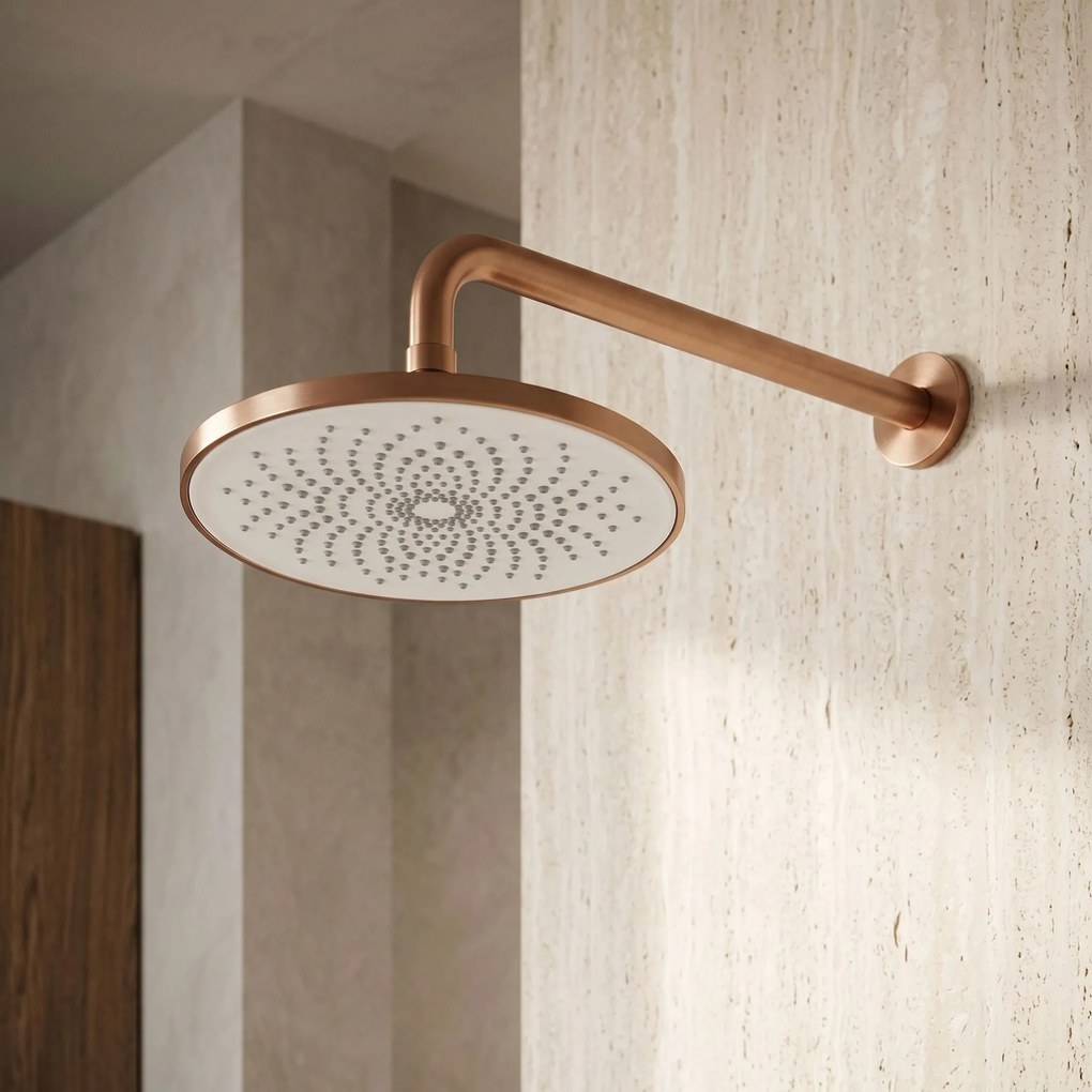 Кръгла душ глава REA JS-021BRG Brush Copper